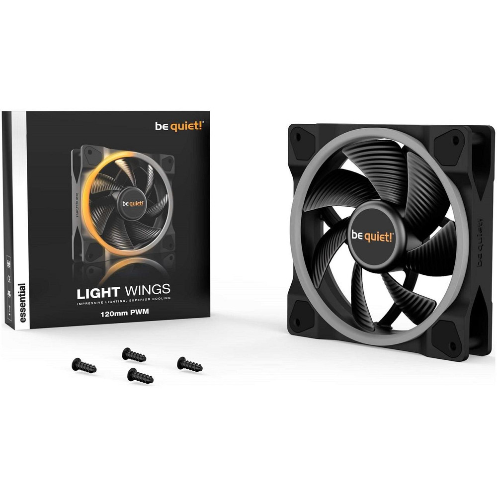 Вентилятор be quiet! Light Wings 120mm PWM Black (BL072) ( 24745 ) Харьков - изображение 4