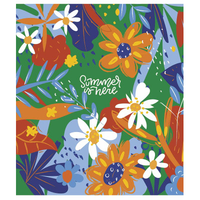 Зошит Школярик Summer is Here 80 аркушів лінія (080-3225L) Вінниця - фото 2