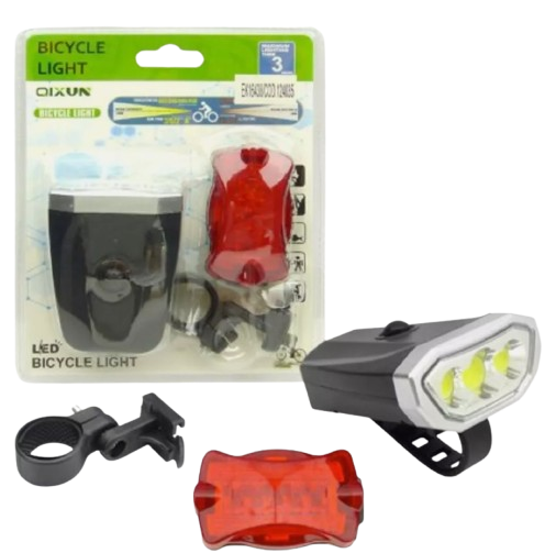 Комплект велосипедний фар і задній ліхтарик-мигалка QX-T0598 Дніпро - фото 2