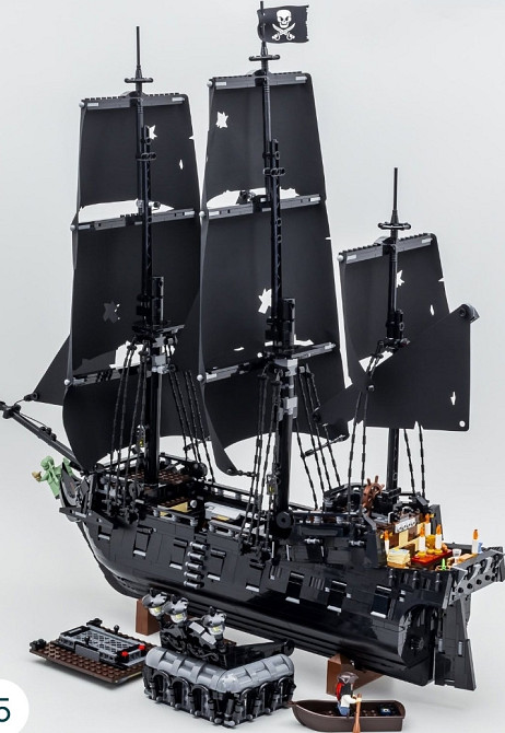 Конструктор Корабель капітана Джека Горобця (10365), 2862 дет. 64 см. Харків - фото 3