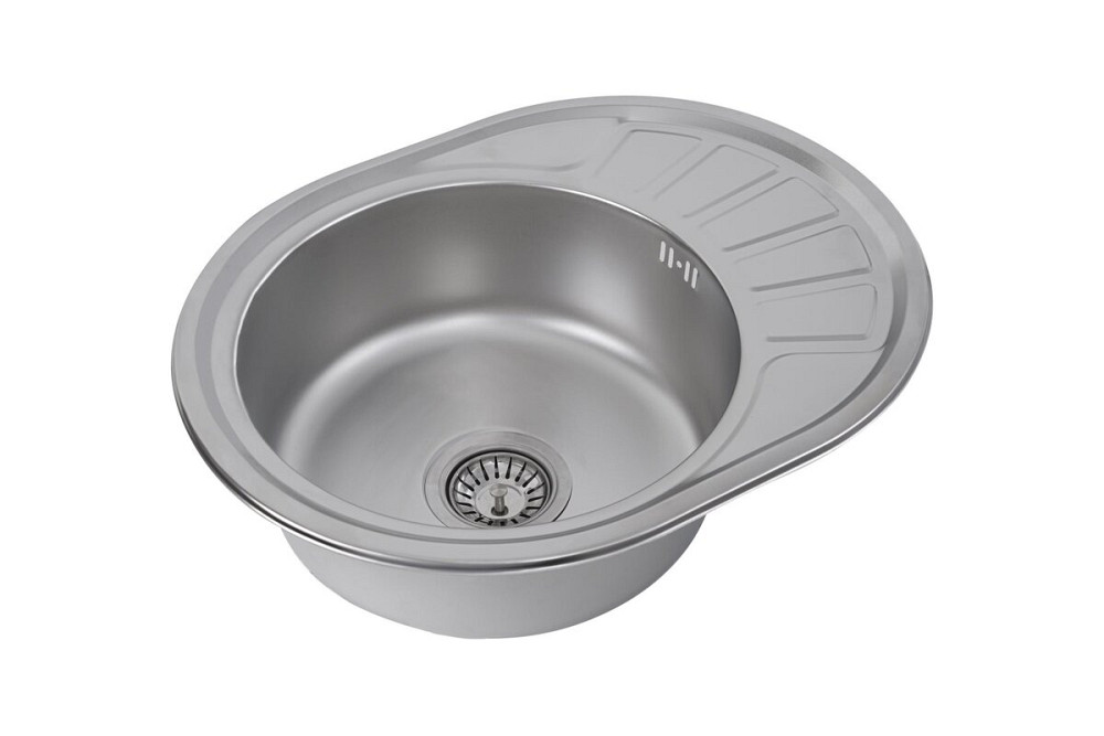 Кухонна мийка з нержавіючої сталі Valeso САТИН 5745 (0,6/170 мм) Коломыя - изображение 2