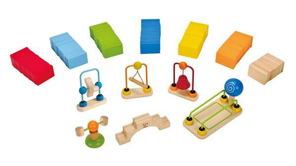 Динамічний конструктор Hape Ефект доміно 107 ел. (E1042) Харків - фото 7