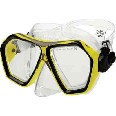 Набор для плавания Aqua Speed Blaze + Borneo 60320 618-18 жовтий, чорний Уні OSFM (5905718603206) Винница