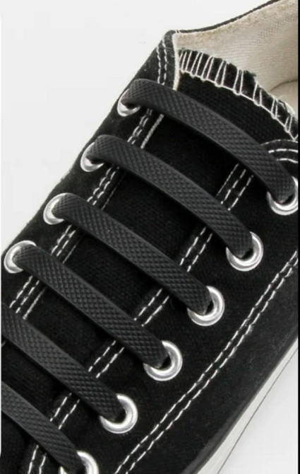 Шнурки силіконові ліниві 12 шт Сміла - фото 1