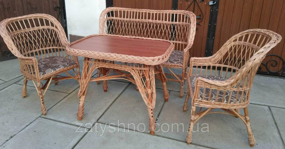 Плетеная мебель для лоджии Киев - изображение 1