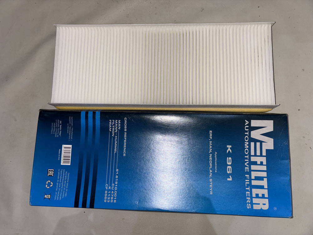 Фільтр салону K-961. M-filter. Харків - фото 1