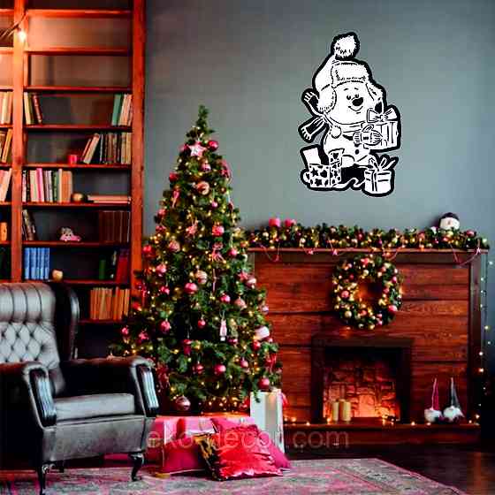 Декоративне настінне Панно «Сніговик», Декор на стену Київ