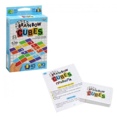 Настольная игра Danko Toys Brainbow Cubes (G-BRC-01-01) Винница - изображение 2