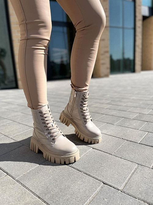 Черевики жіночі GREMMY капучино шкіра натуральна зима (4935) Коломыя - изображение 5