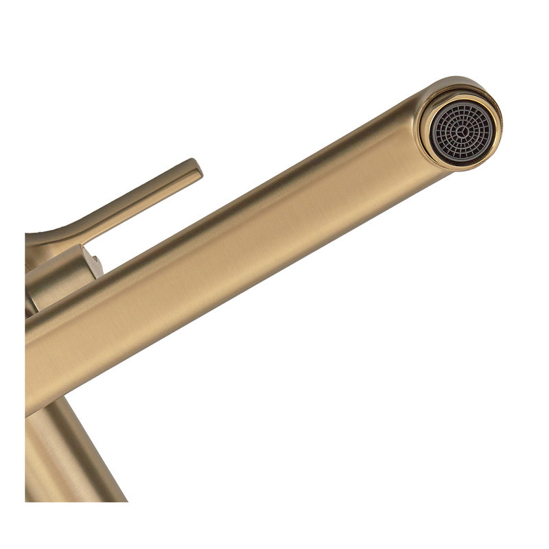 Душова колона зі змішувачем Zerix Rex-009-J Brushed Gold з нержавіючої сталі (Колір матове золото) (ZX6125)   ( 23628 ) Харьков - изображение 9