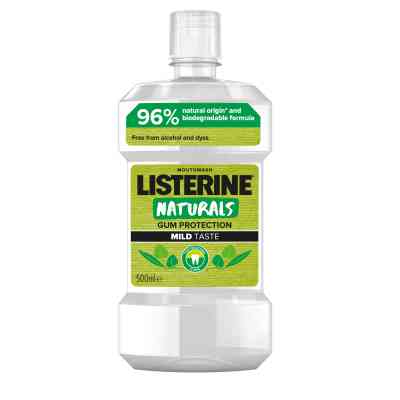 Ополаскиватель для полости рта Listerine Naturals с эфирными маслами 500 мл (3574661643335/3574661657462) Винница