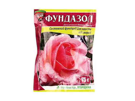 Системный фунгицид против грибковых болезней Фундазол 15г ТМ СЕКТОР СЗР Solmir Киев