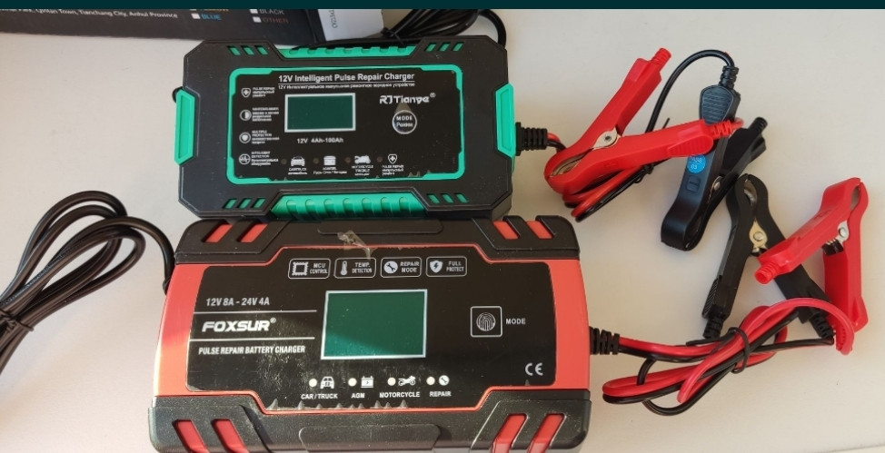 Автомобильное зарядное устройство.Імпульсний зарядний пристрій RJ Київ - фото 2