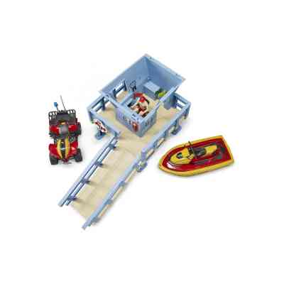 Ігровий набір Bruder Рятувальна водна станція з квадроциклом та скутером (62780) Вінниця