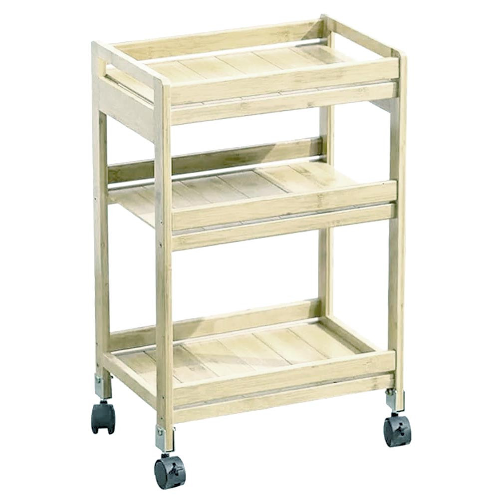 Этажерка для ванной на колёсиках 