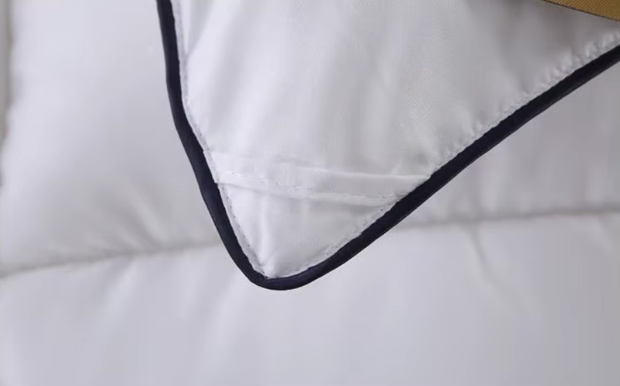 Одеяло двуспальное белое Hilton 200×230 см.Гостиничное для дома и гостиниц 3 кг,силиконовый наполнитель Каменец-Подольский - изображение 3