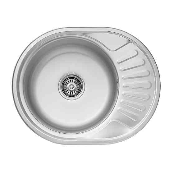 Кухонная мойка с нержавеющей стали Kroner KRP Dekor - 57х45 (0.6 мм) Киев