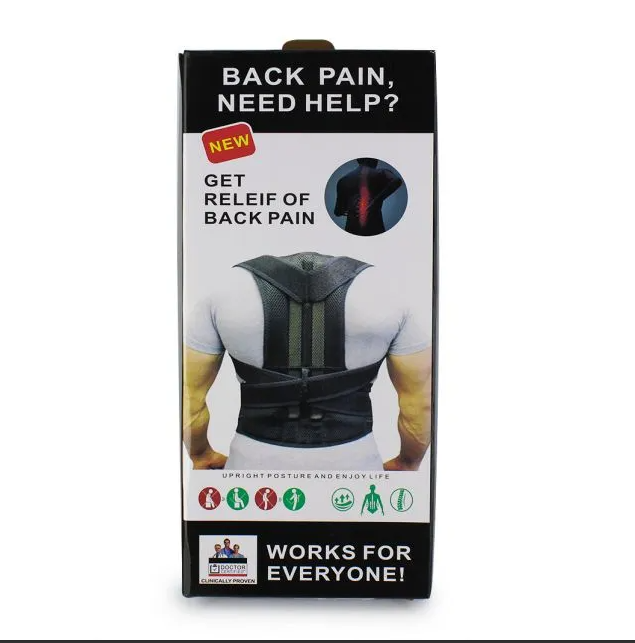 Корректор для осанки BACK PAIN HELP SUPPORT BELT / 7775 Днепр - изображение 3