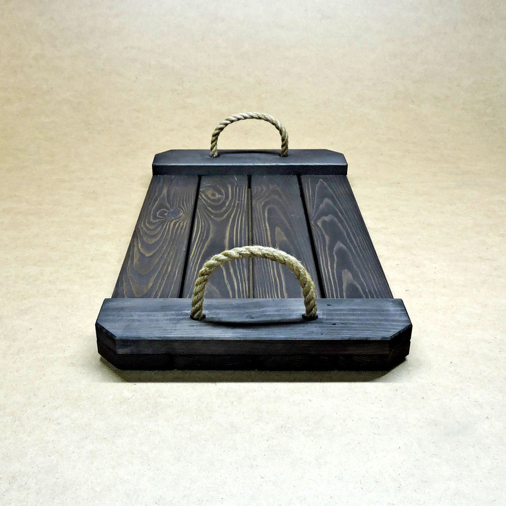 Піднос дерев'яний "Брюссель" венге Миколаїв - фото 4