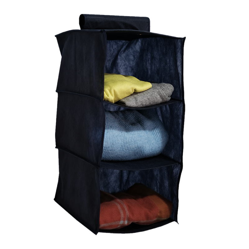 Підвісні полички органайзер для зберігання речей 62x30x30 см L HP-L (Синій) Суми - фото 1