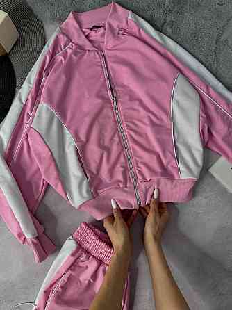 Женский стильный повседневный костюм двойка двунить Одесса