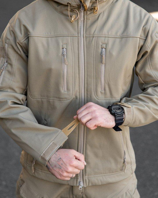 Міська тактична куртка MAXIMUS софтшел coyot ПП7989 Одеса - фото 5