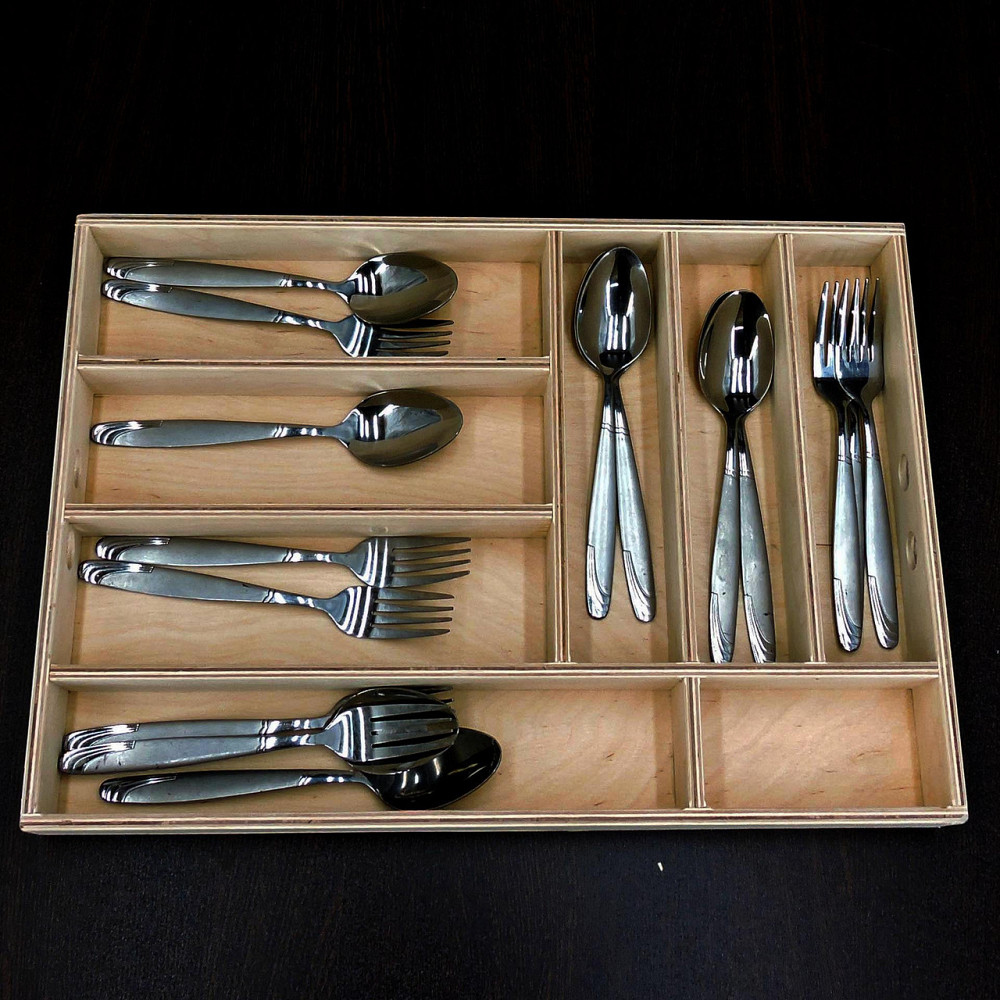 Лоток для столових приладів "Орчатта" ваніль Миколаїв - фото 2