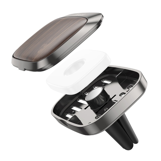 Автомобільний освіжувач повітря HOCO ZP8 Spread car aromatherapy Metal Gray Київ