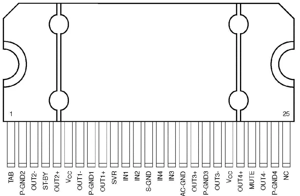 Усилитель низкой частоты TDA7388 Киев - изображение 6