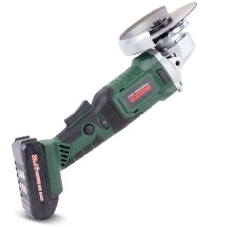 SR-016 Акумуляторний набір інструментів: кутова шліфмашина 125мм + дриль-шуруповерт 20,4В, 2 батареї та кейс Одеса - фото 7