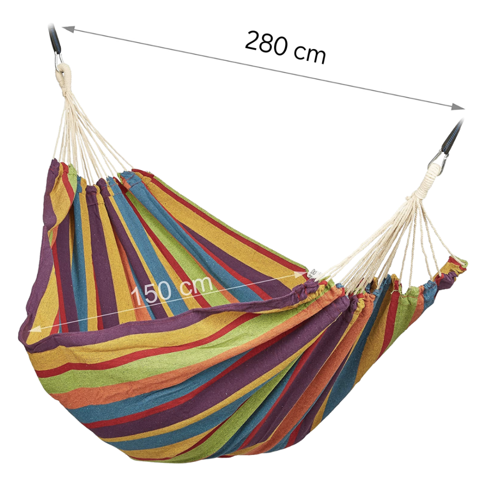 Гамак гавайський Jumi Garden тканинний з чохлом кольоровий Киев - изображение 4