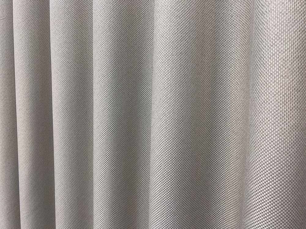 Комплект штор VR-Textil Льон Мішковина 200х270 2шт і Тюль 500х270 867ш-1708т Світло-сірий з білим 71-181/6 Київ - фото 7