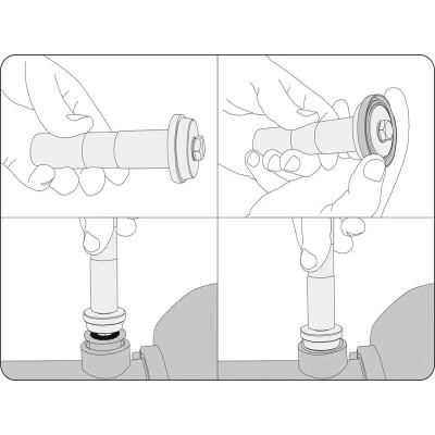 Набор инструментов Yato для установки подшипников и уплотнителей 10 шт. (YT-0638) Вінниця - фото 3