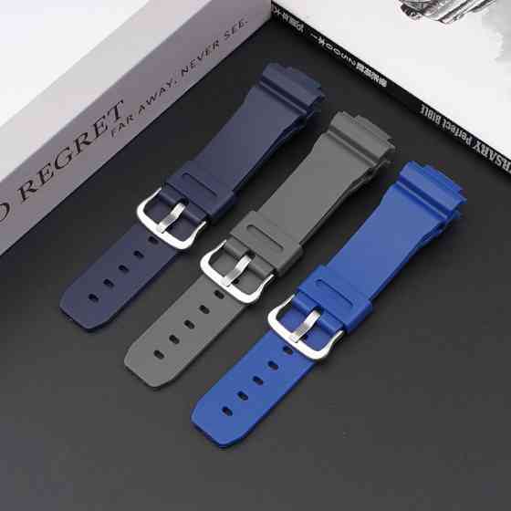 Ремінець для Casio G-Shock DW-6900 Dark Blue SI SBR Київ