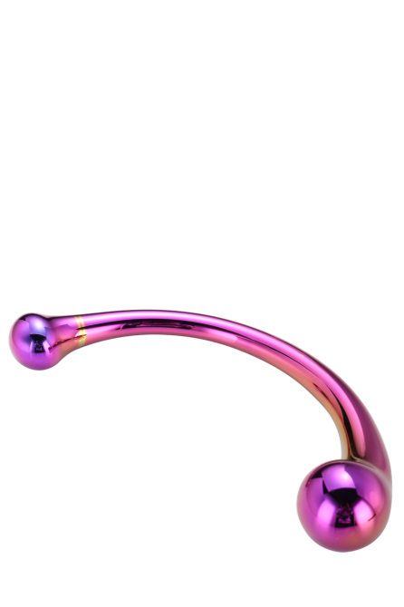 DT21835 Вигнутий скляний фалоімітатор Dream Toys GLAMOUR GLASS CURVED WAND Sex Aura Київ - фото 2