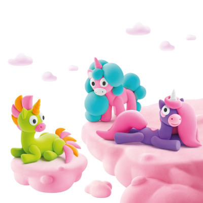 Набор для творчества Lipaka пластилину, Райдужні єдиногори Брайті, Спаркі, Клауді (60054-UA01) Винница - изображение 3