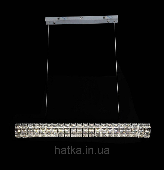 Люстра стельова світлодіодна VALESO 6709-800L, хромовий Київ - фото 1