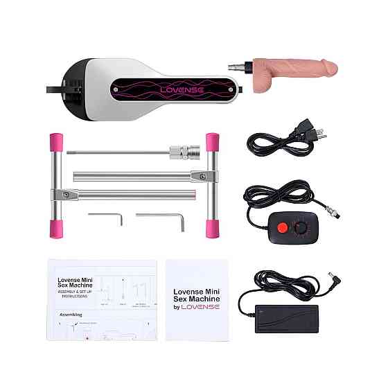 Міні-смарт секс-машина Lovense Mini Sex Machine, підходить для вебкам, 260 фрикцій/хв, дуже легка Sex Aura Київ