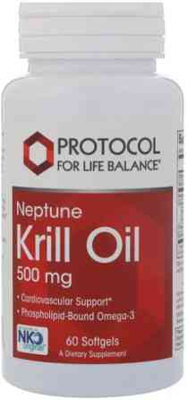 Масло криля Protocol for Life Balance Neptune Krill Oil 500 мг 60 капс Київ