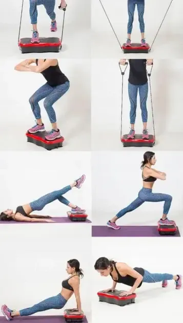 Виброплатформа для тренировок + пульт, до 150кг, от сети / Вибрационная платформа для похудения Коломия - фото 3