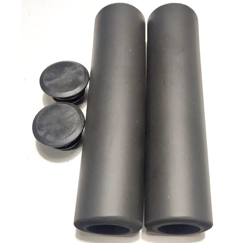 Грипсы велосипедные Feel Fit Черные неопрен и силикон Бровары - изображение 6