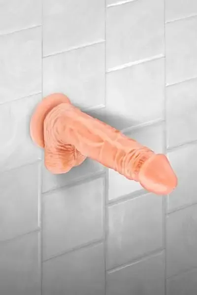 Фалоімітатор Real Body — Real Bruce Flesh, TPE, діаметр 4,2 см Львов - изображение 2