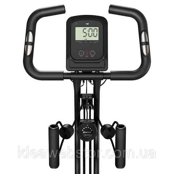 Велотренажер Hop-Sport HS-3030X Apeks X-Bike чорно-золотистий Київ