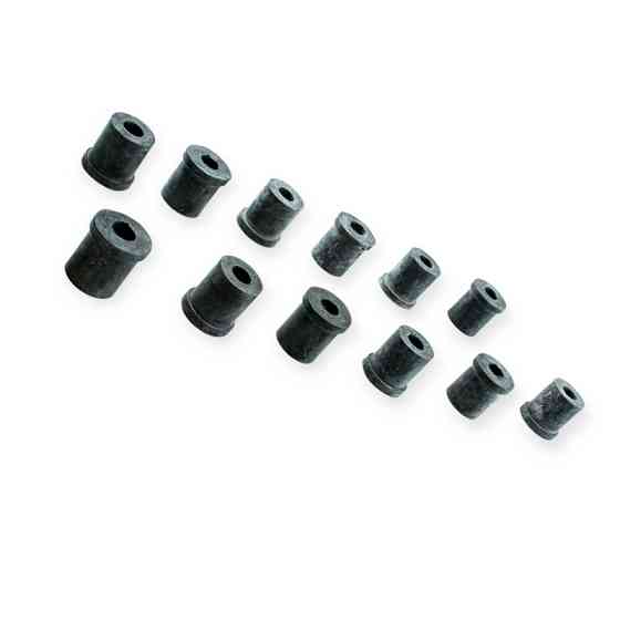 Втулка ГАЗ 3110, 31029, 3102, 2410, 2401 (к-кт 12 шт) оригінал ресори Мукачево