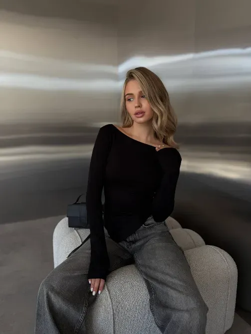 Базовые асимметричные длинные рукава трёх цветов Одесса - изображение 16