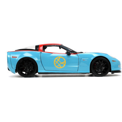 Машина Jada металлическая Марвел Шевроле Корвет с фигуркой Доктора Стрэнджа 1:24 (253225024) Винница - изображение 12