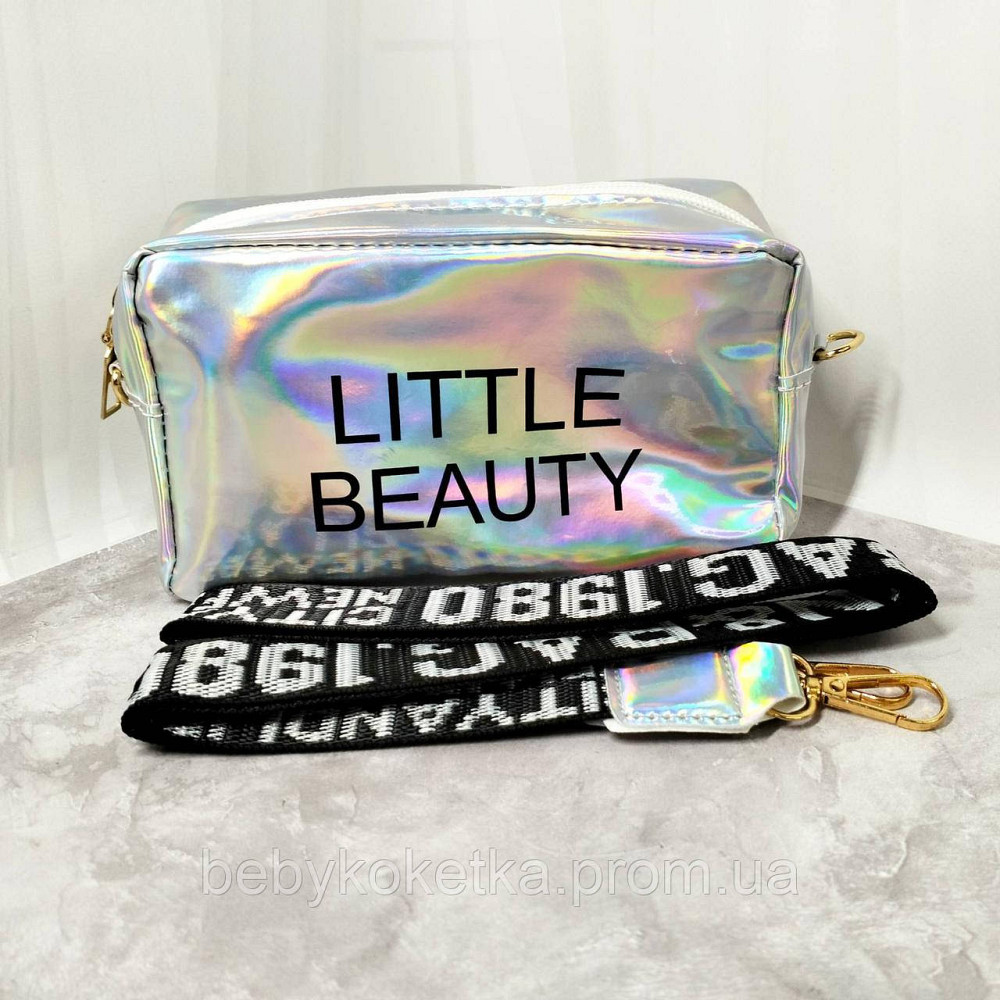Сумочка-косметичка срібна Littel Beauty Львів - фото 1