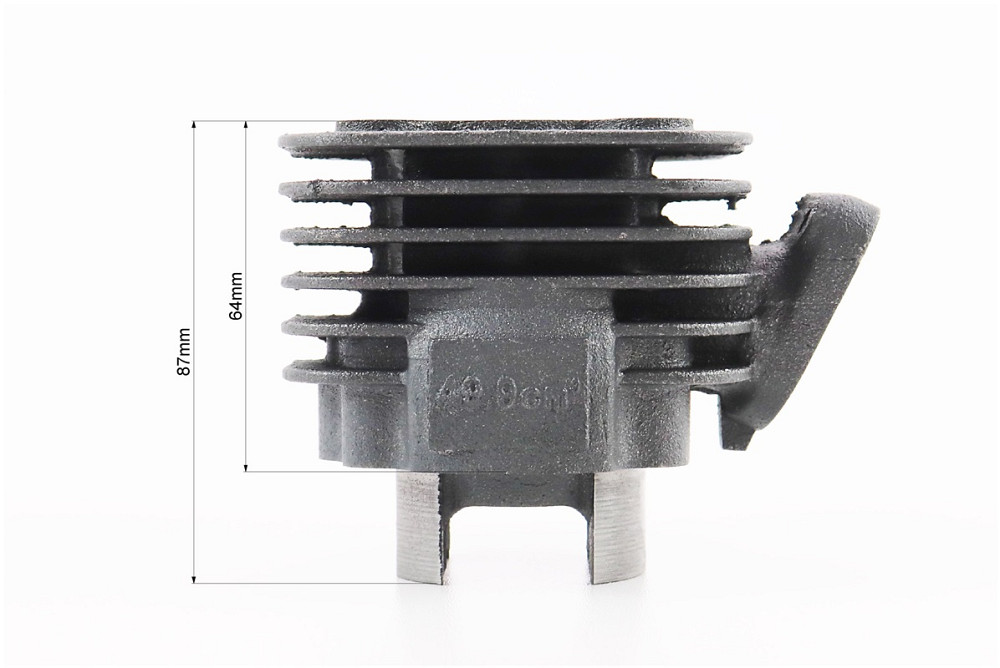 Циліндр к-кт (цпг) 2Трем 50cc-40мм (висота циліндра 64/87мм) (палець 12) Stels Киев - изображение 5