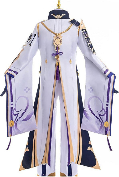 Костюм Камісато Аято XXL косплей Геншин Імпакт, комплект образ наряд Kamisato Ayato Genshin Impact на Хелловін в стилі аніме Київ - фото 2