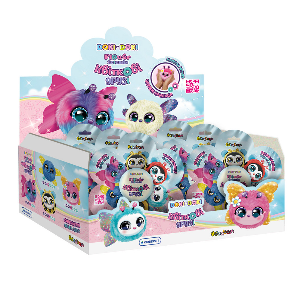 М'яка колекційна іграшка-сюрприз - Квіткові друзі Дніпро - фото 5